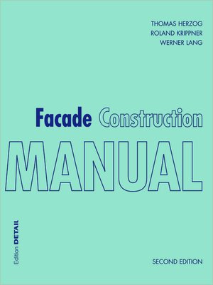 cover image of Facade Construction Manual
